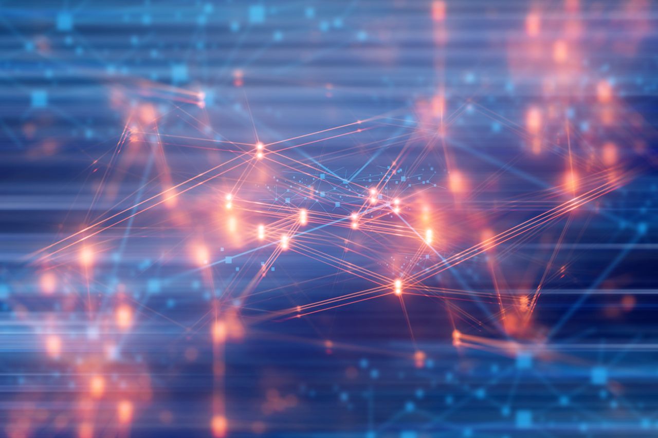 Cyber,Space,Of,Social,Network,Technology,,Data,Ai,Analysis,,Cell