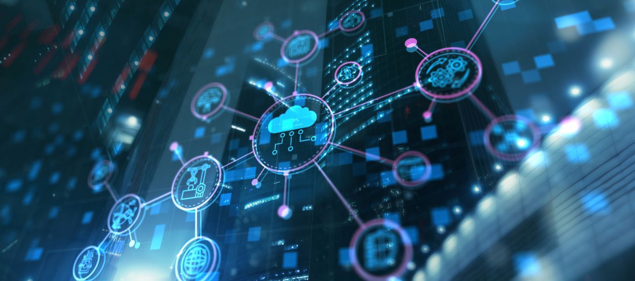 Smart,Industry,Concept.,Automation,And,Data,Exchange,In,Manufacturing,Technologies.