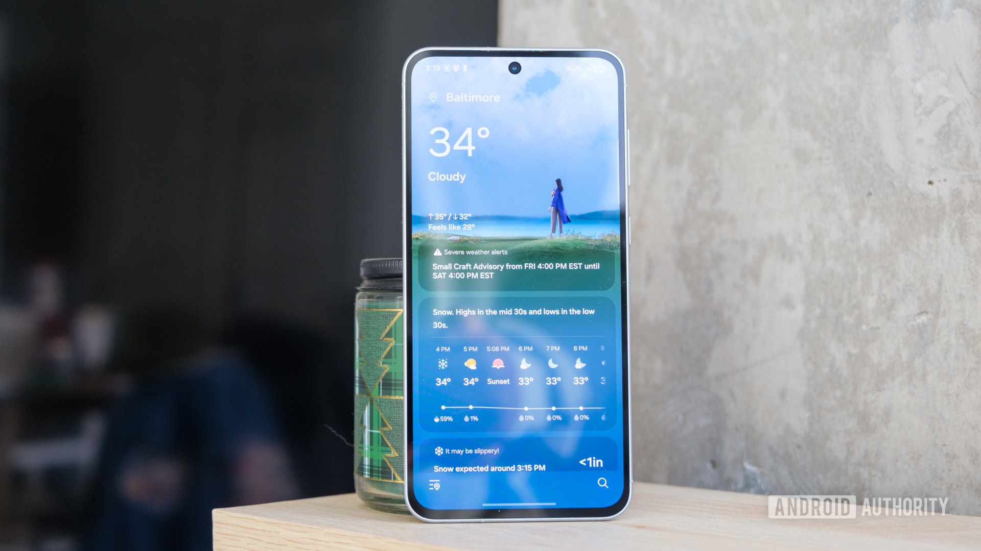 Samsung-Galaxy-A56-weather-app