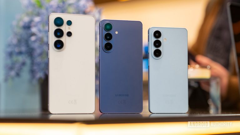 Samsung-Galaxy-S26-S26-Plus-S26-Ultra-stood-up-side-angle