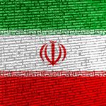Digital,Concept,With,The,Flag,Of,Iran,On,A,Tech