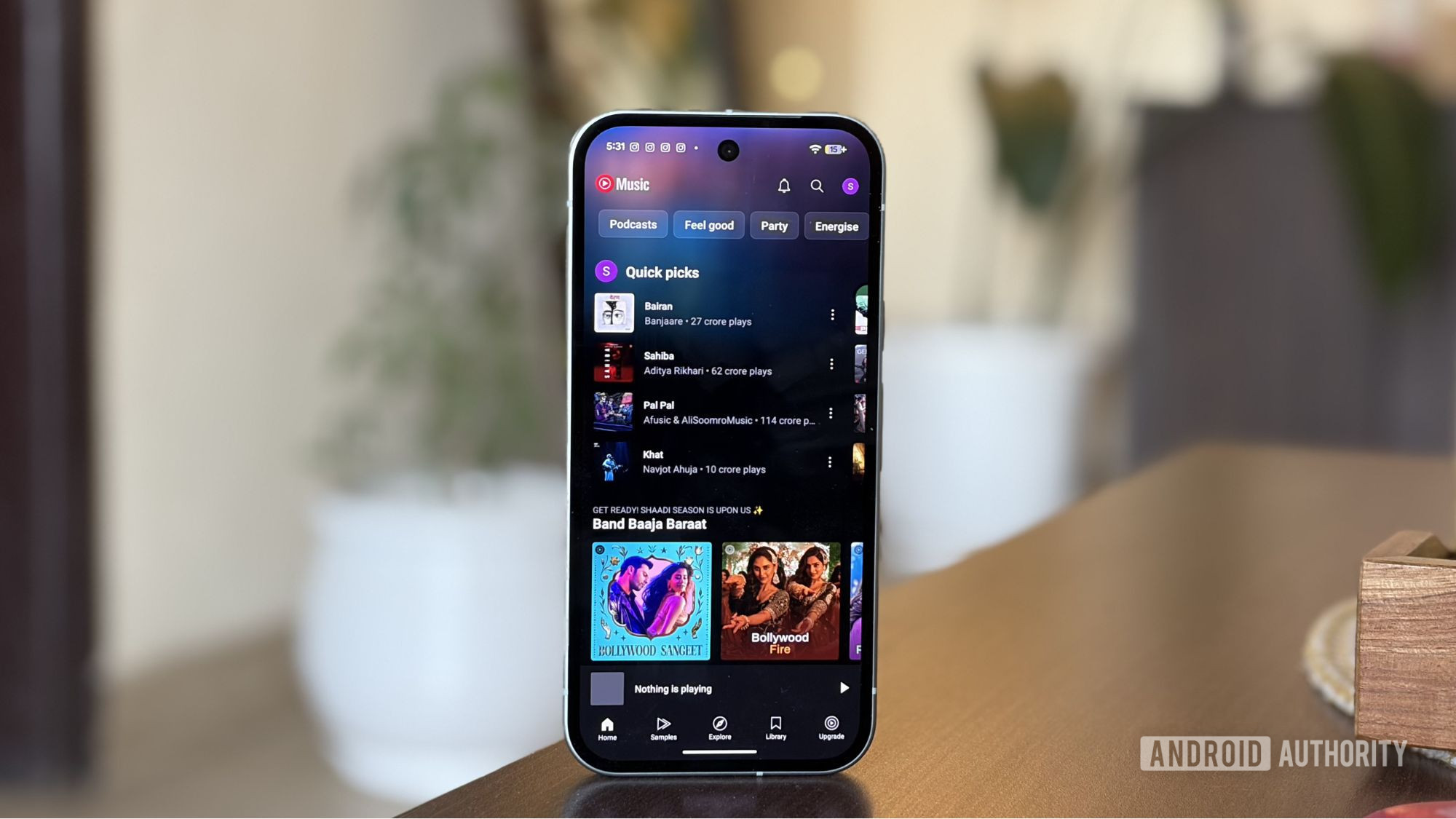 YouTube-Music-opened-on-Google-Pixel-10a