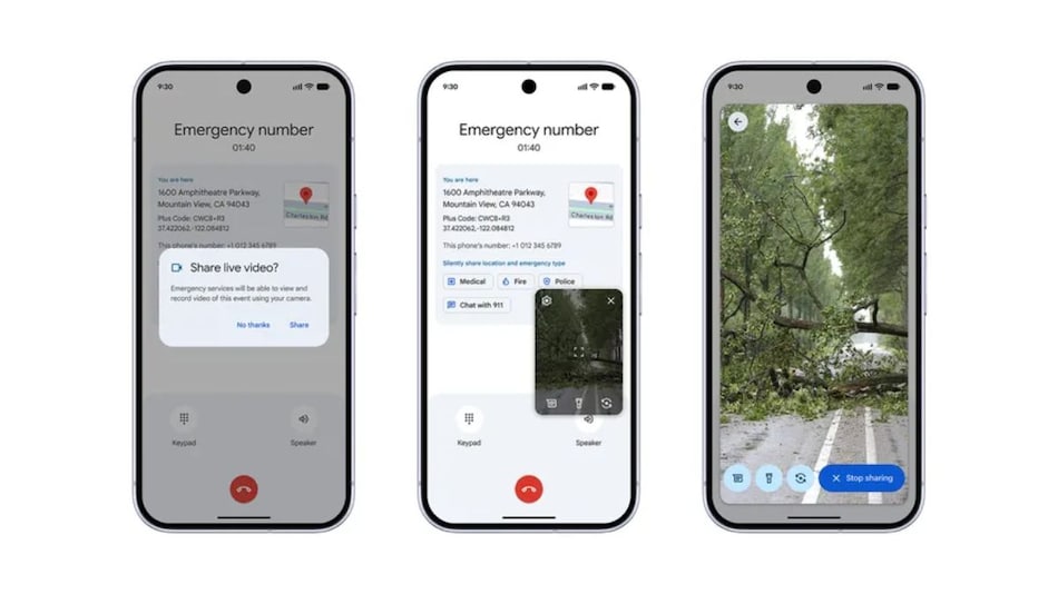 Google Announces Emergency Live Video for Sharing Visual Information with Emergency Services on Android
