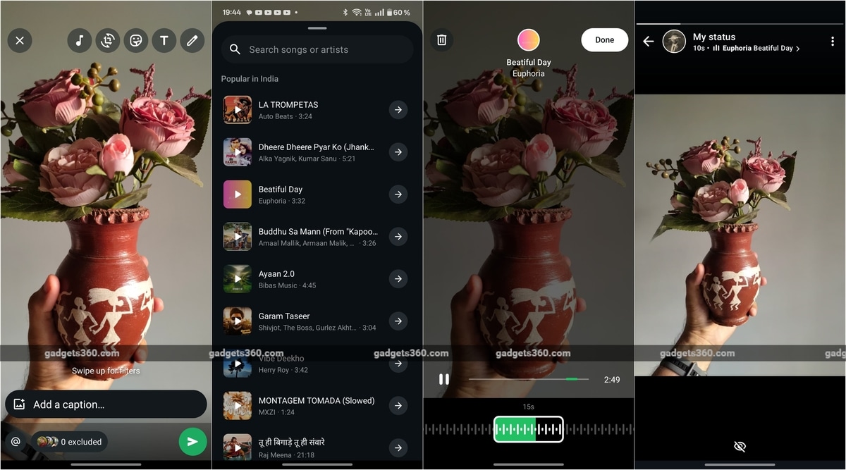 How to Add Music to Your WhatsApp Status