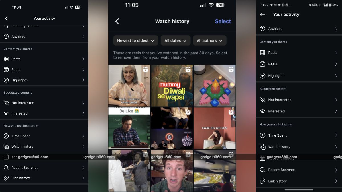 Instagram Announces Watch History Feature for Revisiting Already-Watched Reels