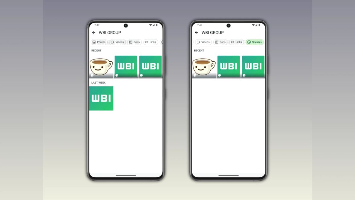 WhatsApp for Android Said to Be Testing a New Feature Which Lets Users Filter Media Files and Stickers